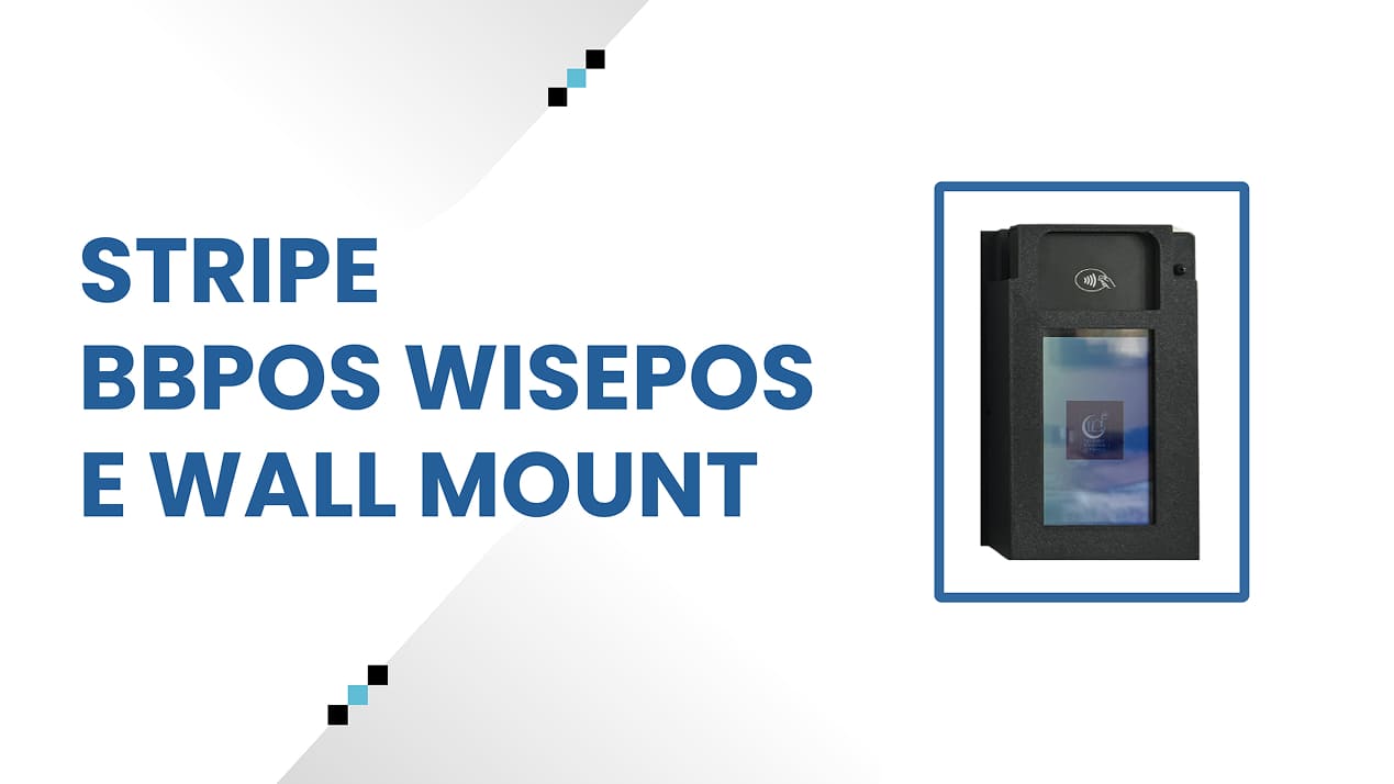 Accept Donations with Ease: Stripe WisePOS E Wall Mount Reader 