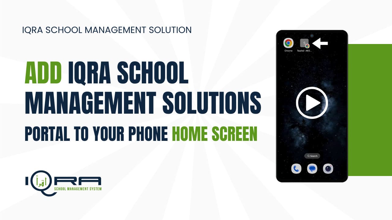 ADD SCHOOL PORTAL TO YOUR PHONE HOME SCREEN Thumbnail