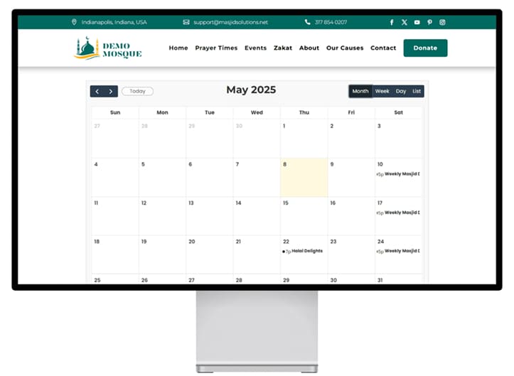 Event Calendar