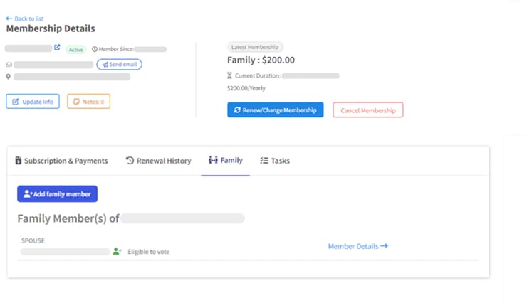 Membership Management