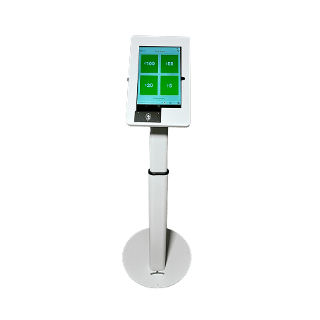 Tap n give kiosk