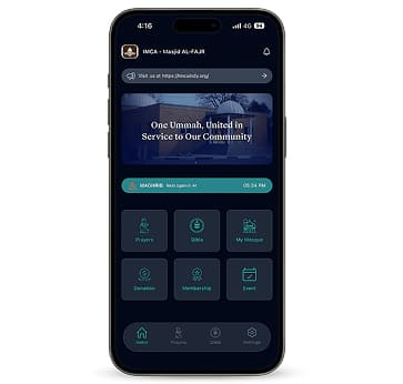 Masjid One Mobile App