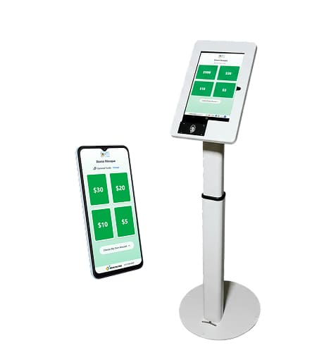 Donation kiosk preview