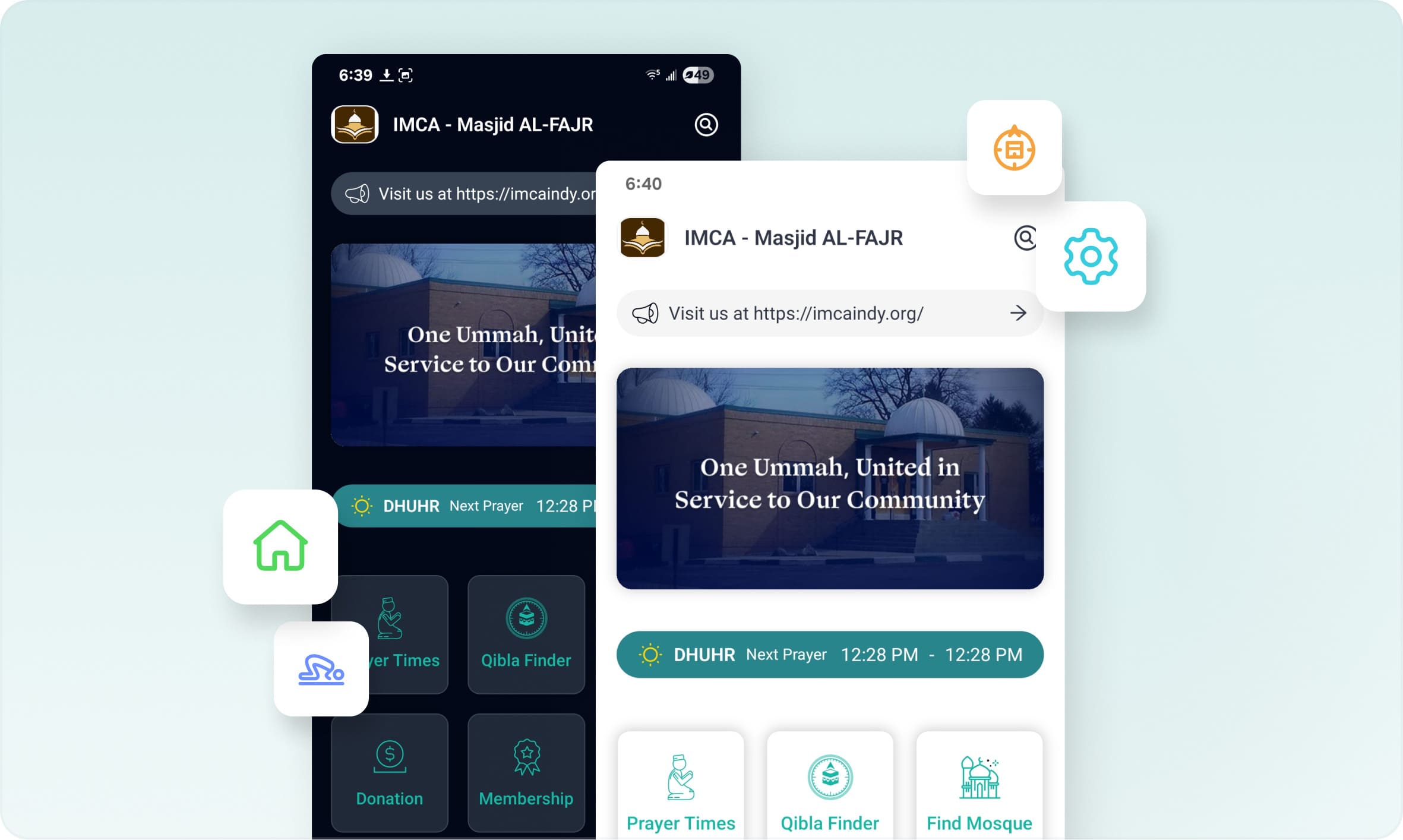 Mobile app preview