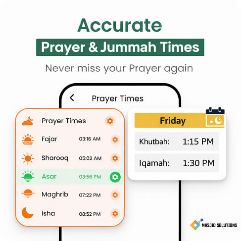 Prayer times preview