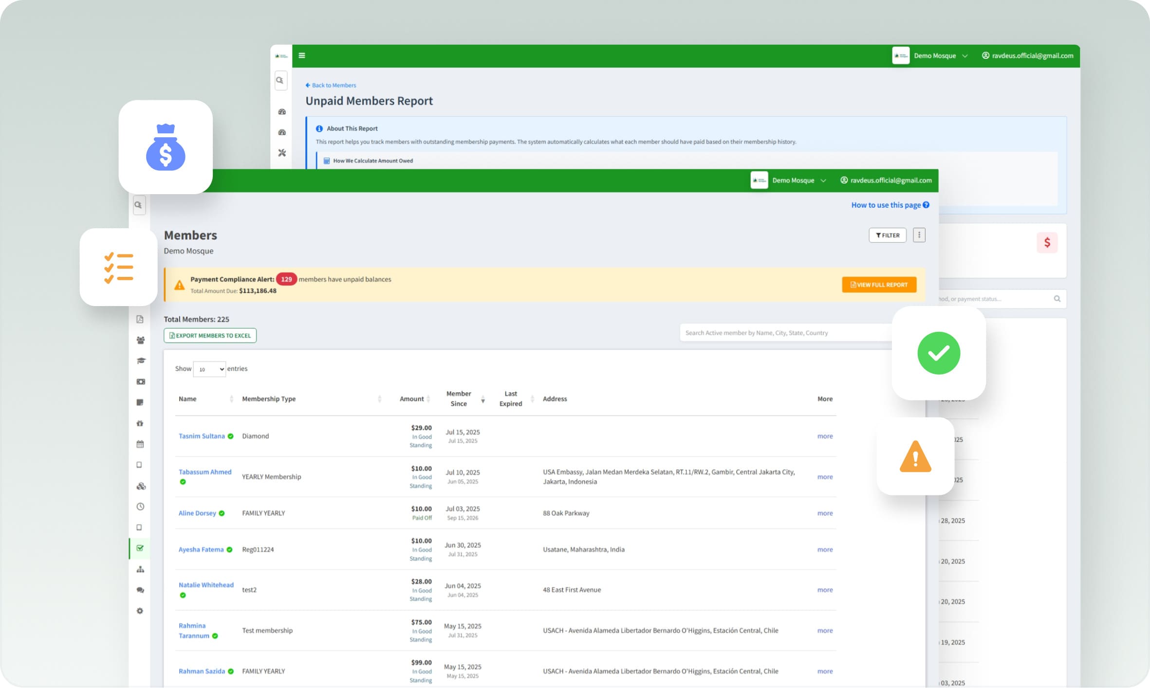 Membership platform preview